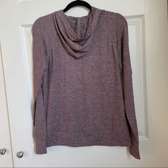 BLACK DIAMOND Never Worn! Super-Soft, Mulberry-Colored Pullover Hoodie / SZ: S - Picture 3 of 5